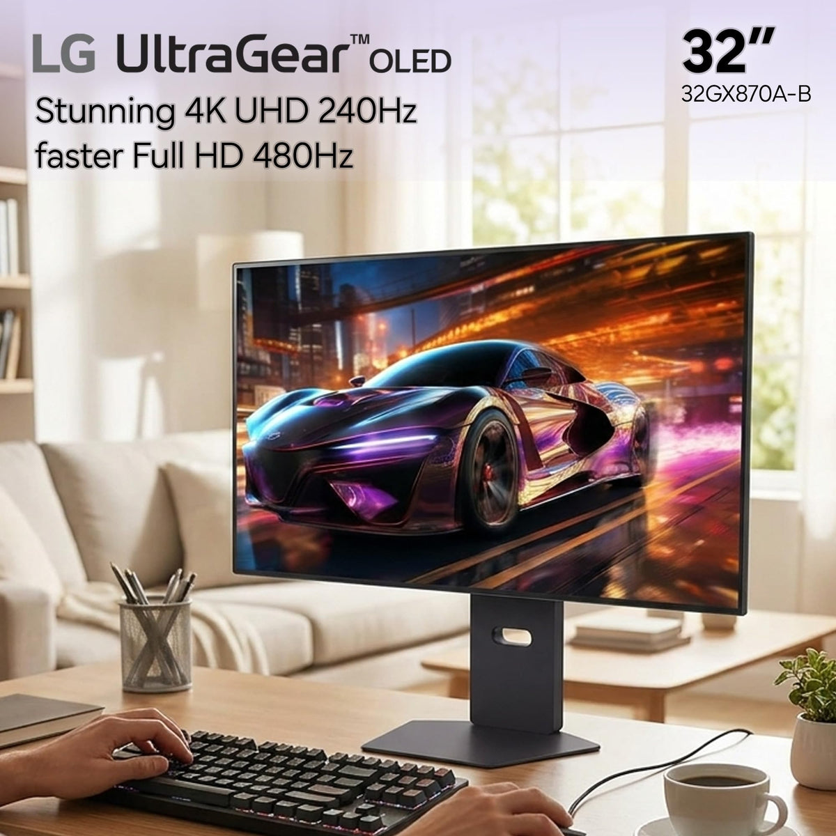 32" OLED Gaming Monitor B92809