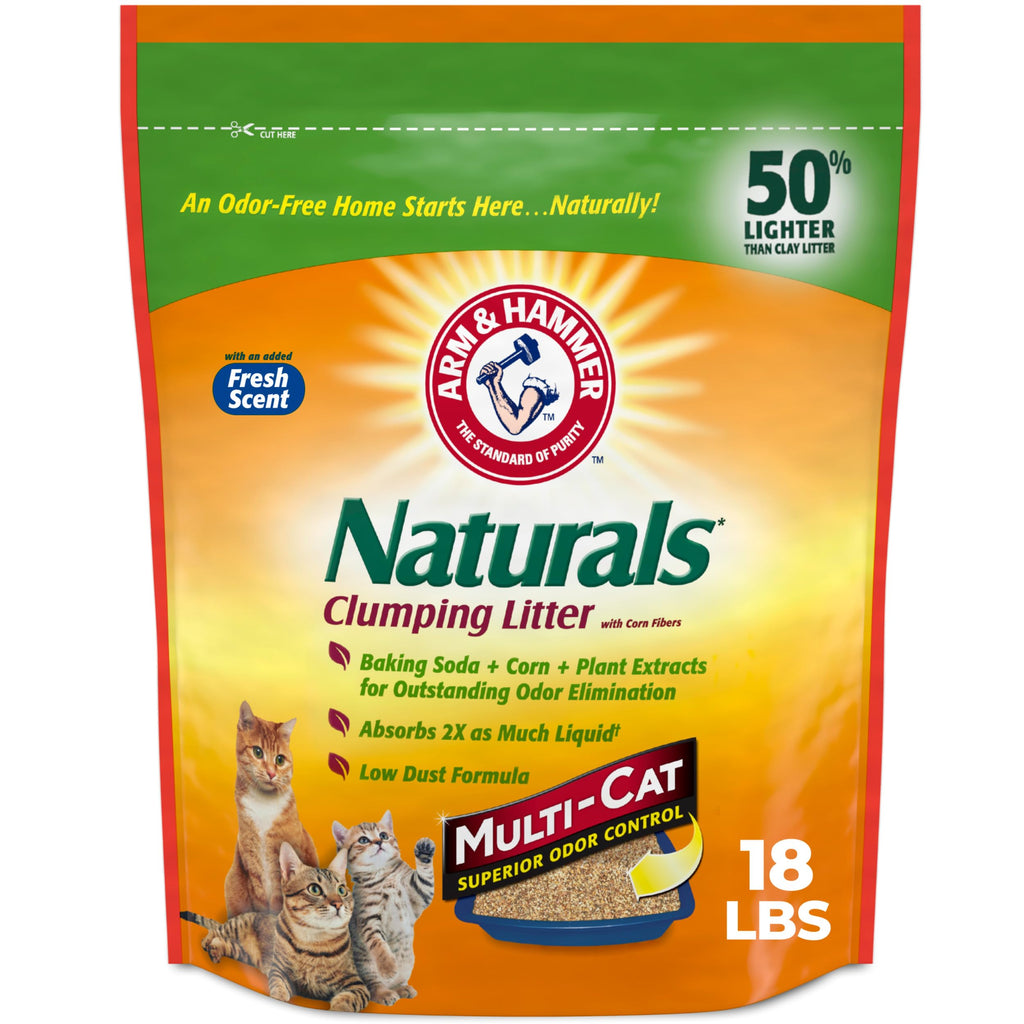 Clumping Cat Litter, 18 lbs E4933
