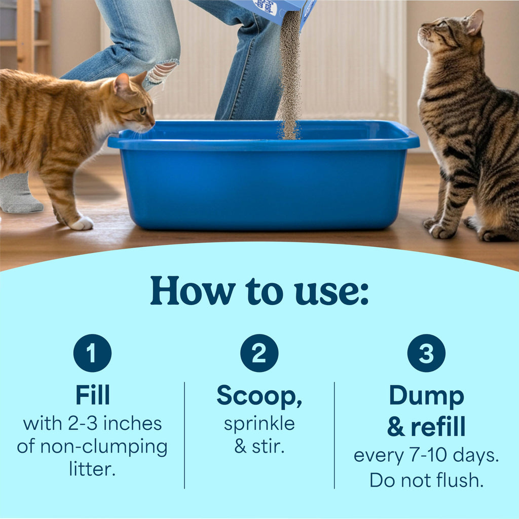 Non-Clumping Cat Litter with Odor Control, 35 lb. Bag X2215