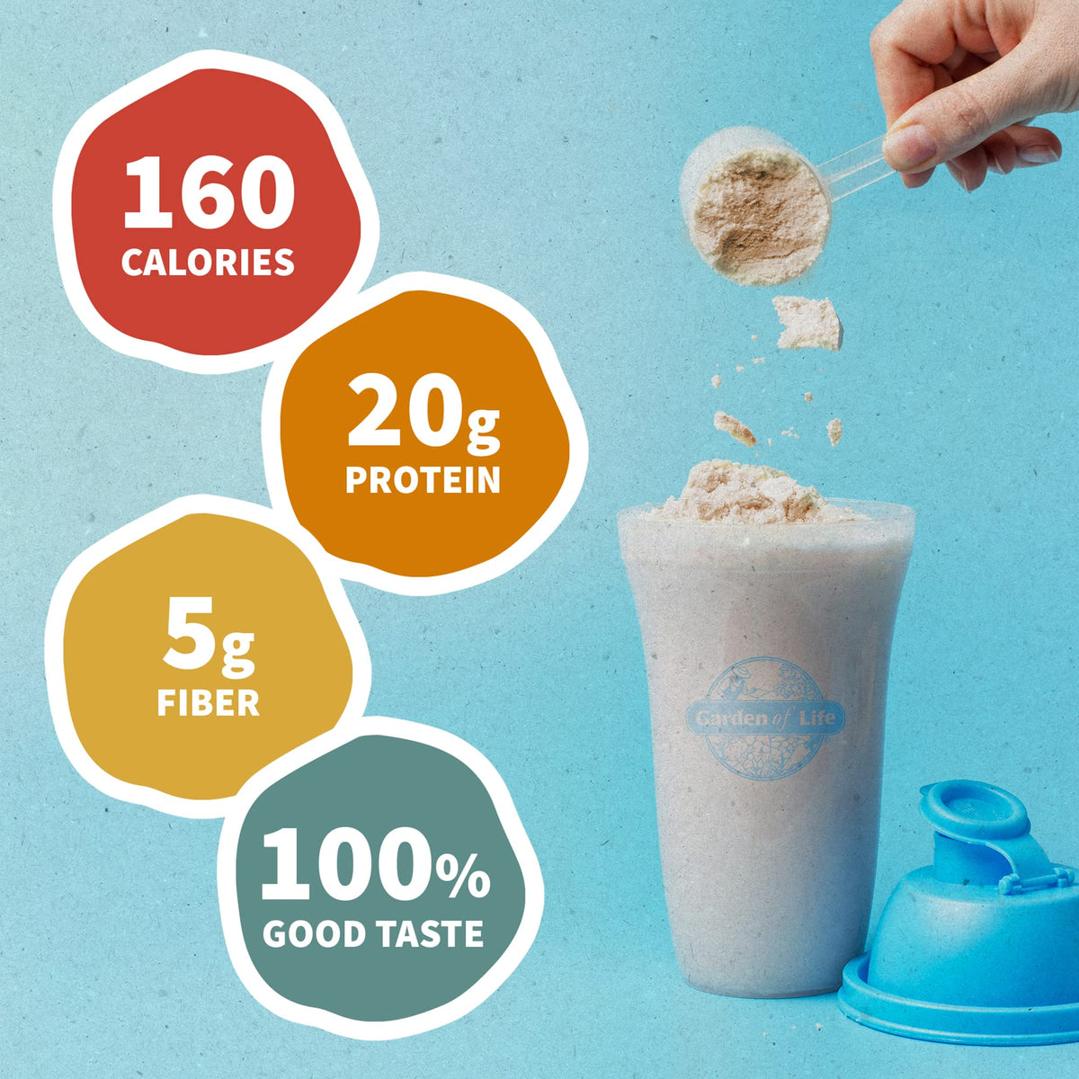 Vanilla Cookie Plant Protein Powder W2293