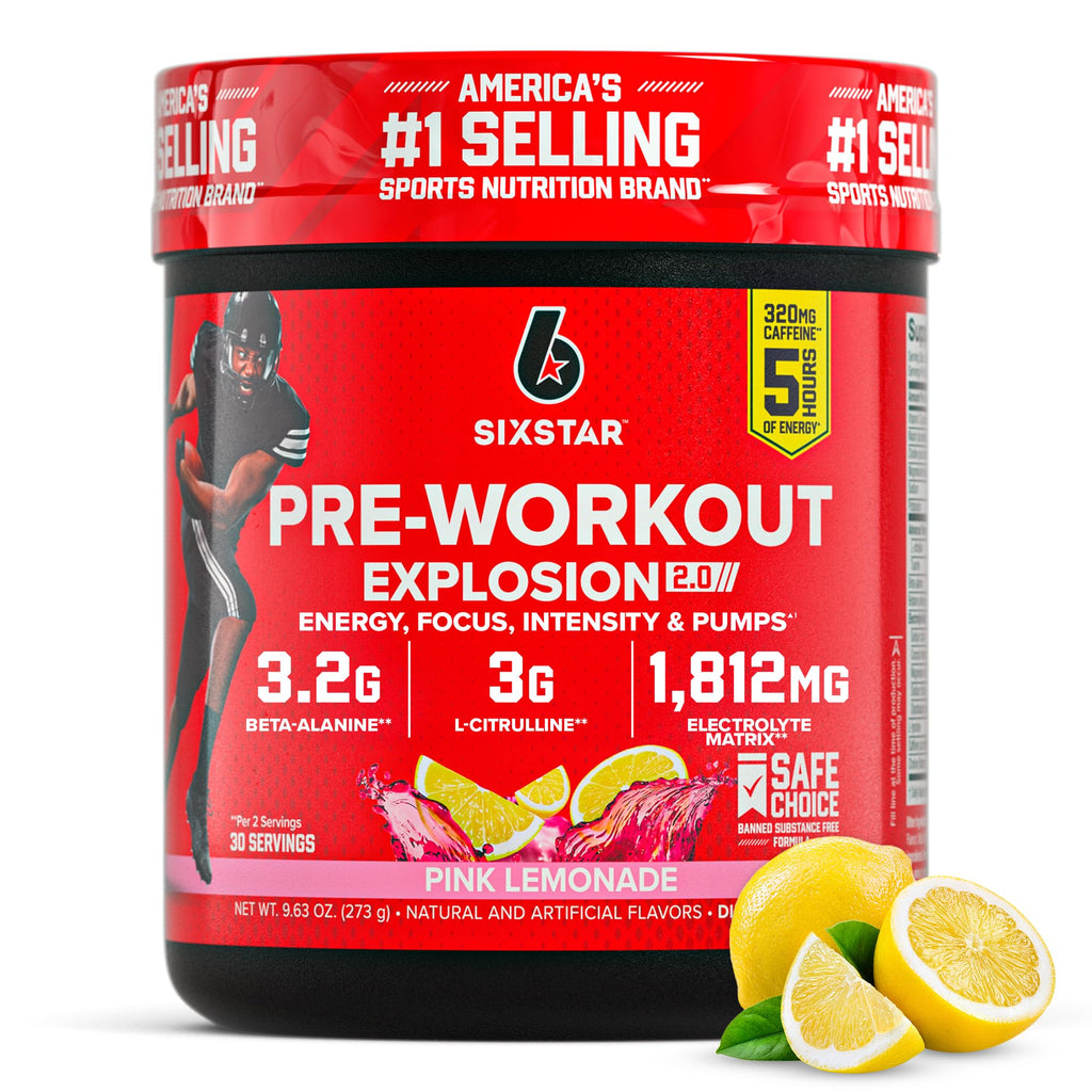 Pink Lemonade Pre-Workout Powder 30 Servings H61767