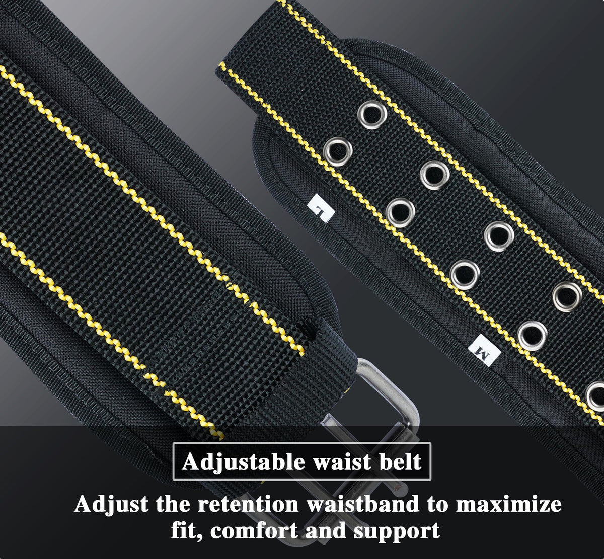 Padded Heavy Duty Work Belt with D Ring W66595